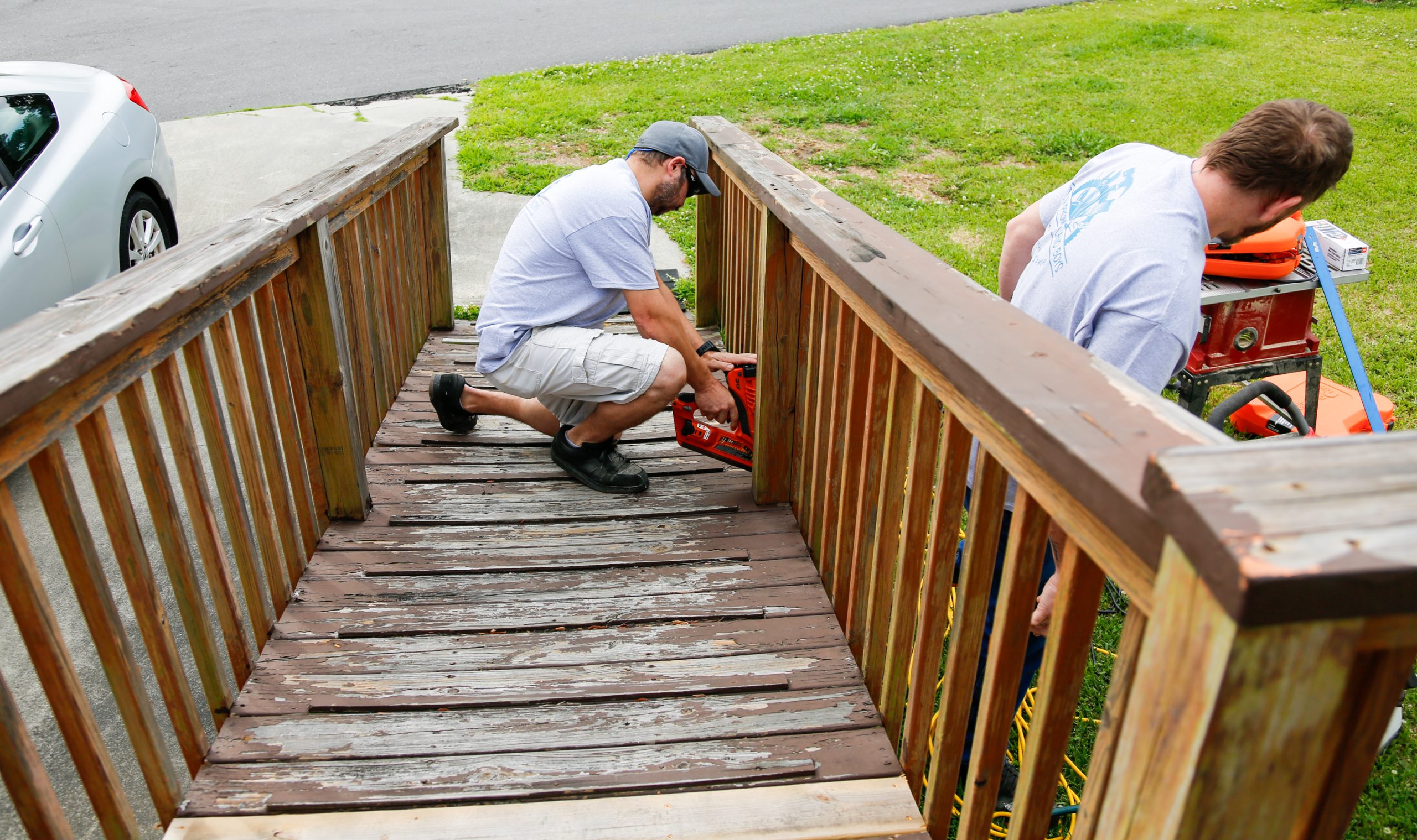 Repairing ramp